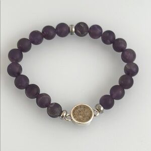 amethyst silver bracelet​